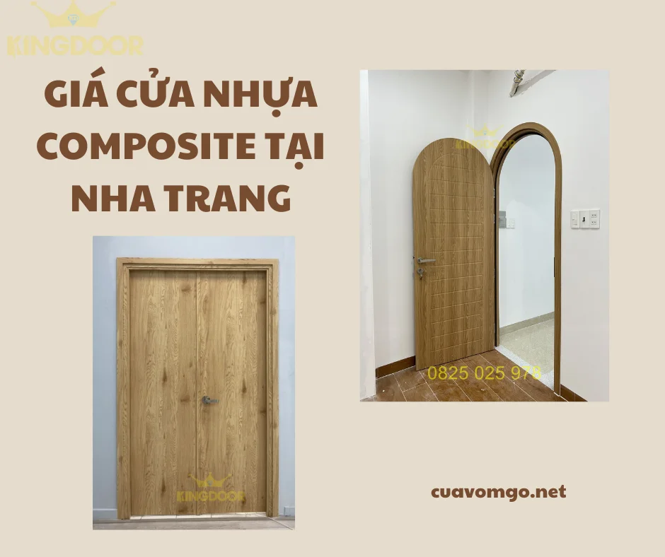 Giá cửa nhựa Composite tại Nha Trang