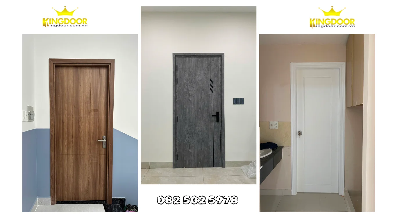 Các dòng cửa nhựa Kingdoor