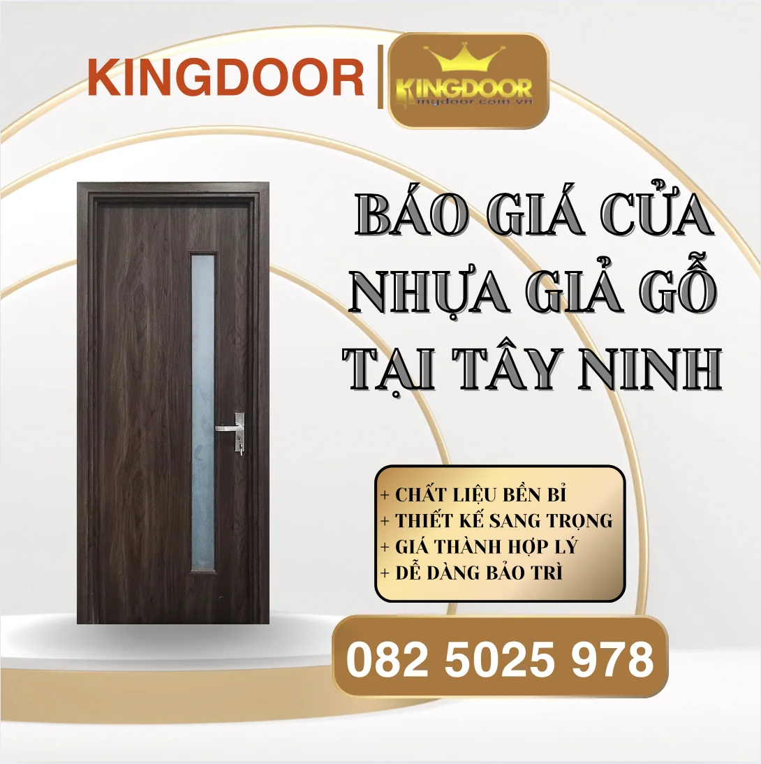 Báo giá cửa nhựa giả gỗ tại Tây Ninh