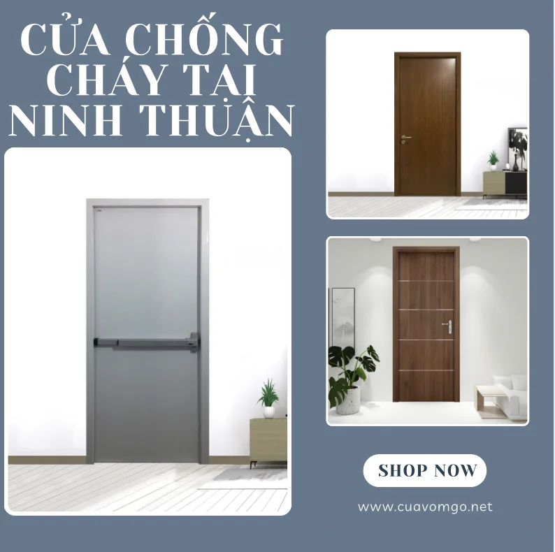 Cửa chống cháy tại Ninh Thuận